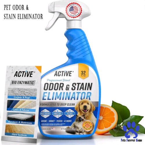 Pet Stain And Odor Eliminator Spray.